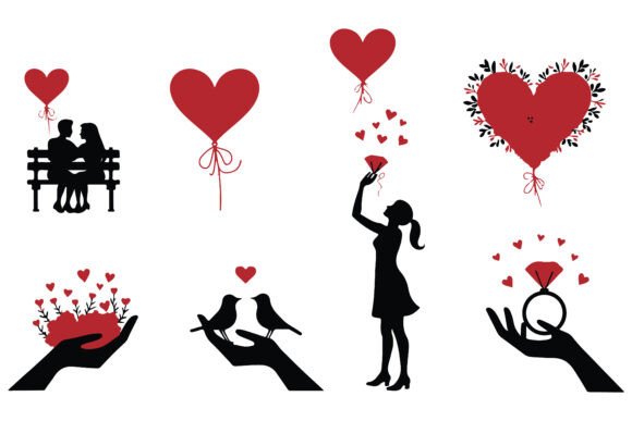 Download Valentine Vector Sets - Set Collection