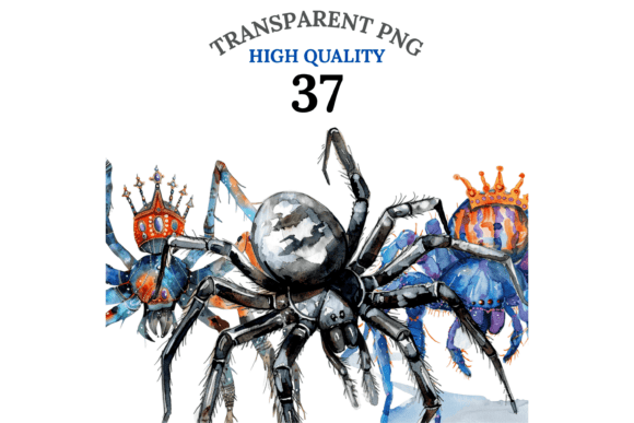 Download Halloween Spider Clipart Set - Set Collection