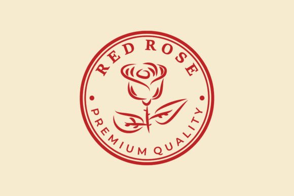 Download Rose Flower Logo Template Vector Design - Template Collection