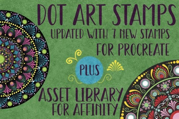 Download Dot Art Updated Stamps and Asset Library - Set Collection