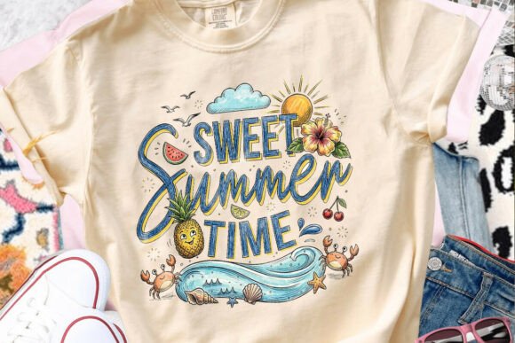 Download Summer Png.Summer Tshirt Print Template - Template Collection